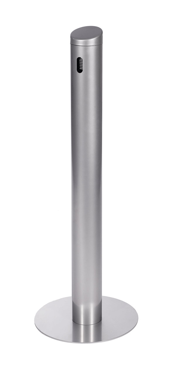 moderner Standascher „smart“ aus Edelstahl oder Aluminium