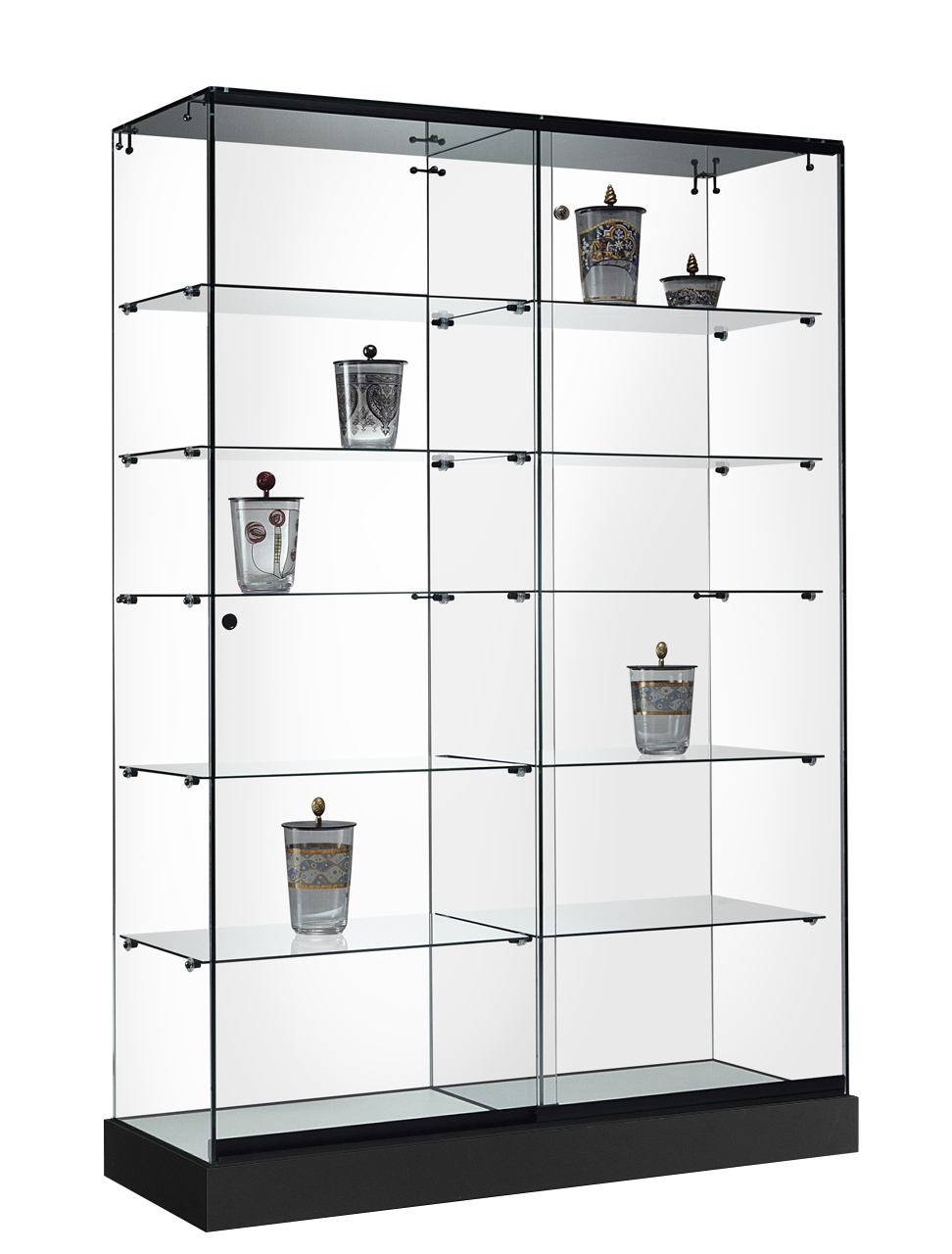 Glas-Schrank „Panarea“ aus Sicherheitsglas