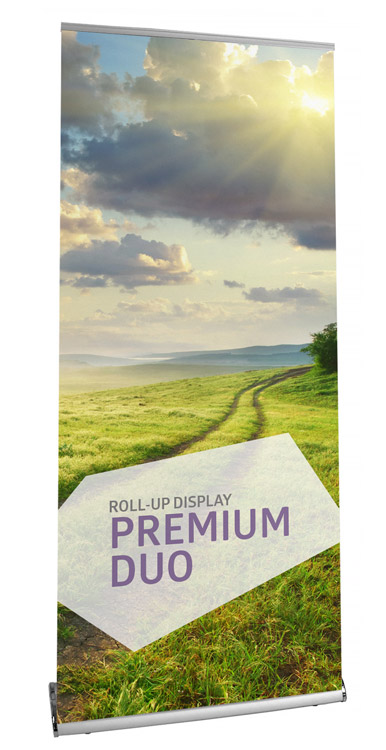 Roll-Up Banner-Display doppelseitig